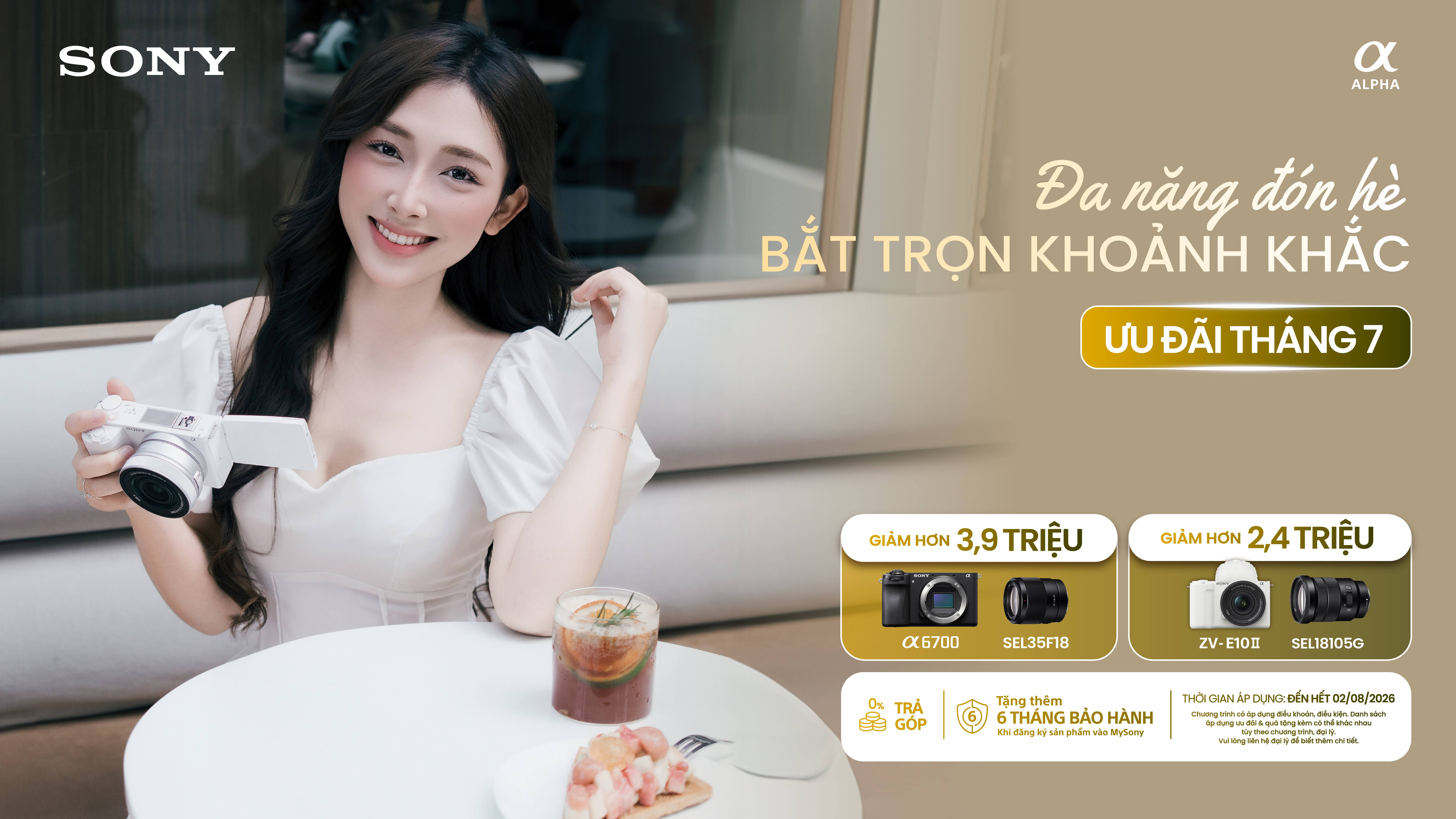 ưu đãi tháng 7