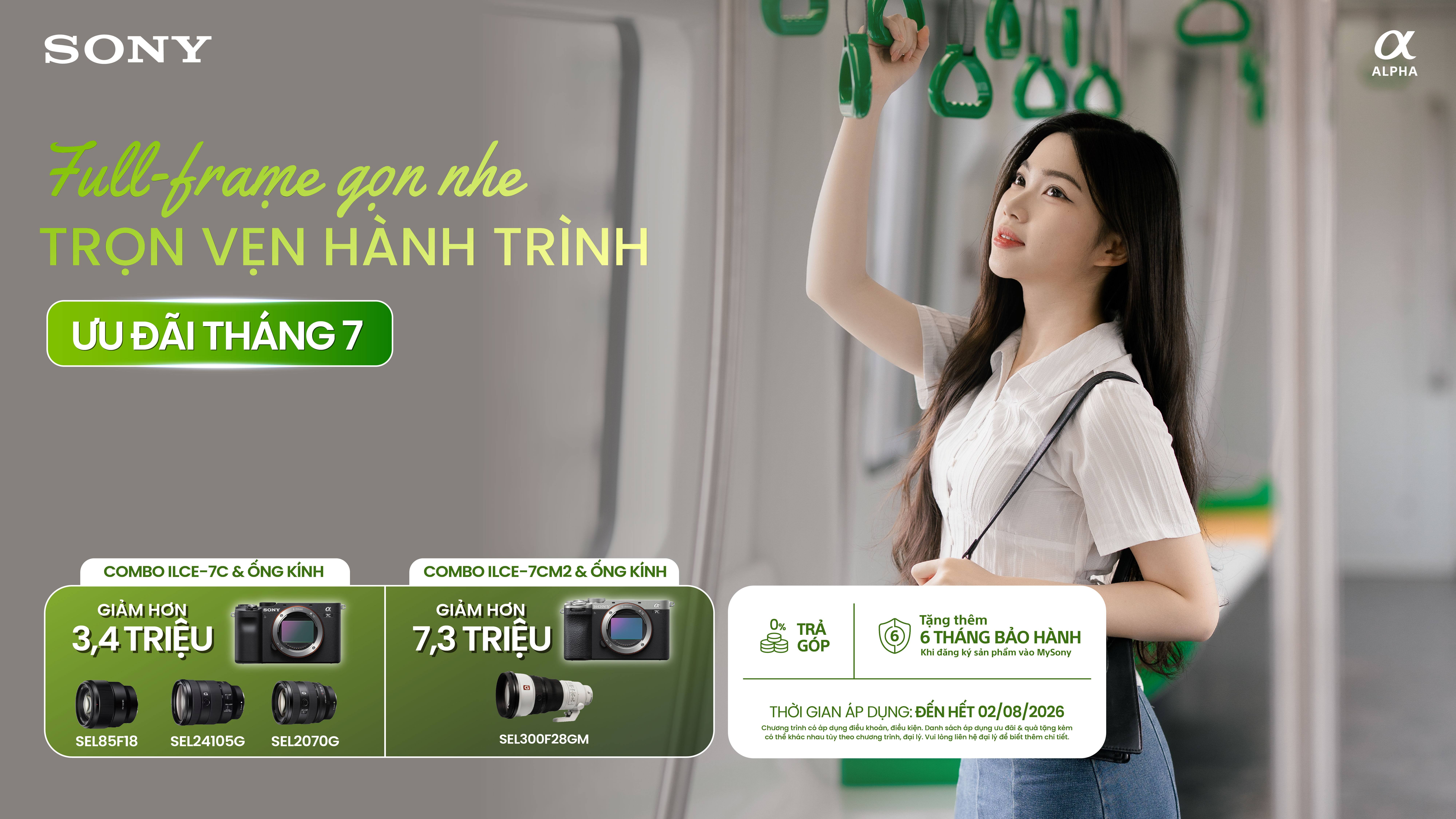 ưu đãi tháng 7